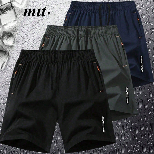 [KIT 3 SHORTS] Bermuda em seda gelo - Anti Suor | Não amassa e não desbota