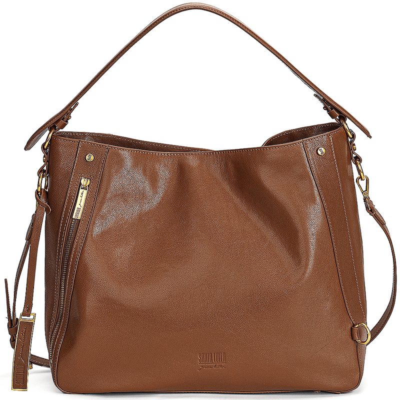 Bolsa Shopper  Couro Grande Alças - Linha Genuine Leather