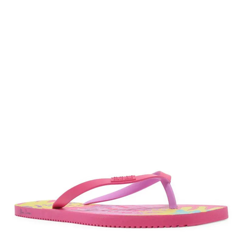 Flip Flop Borracha Rosa Neon