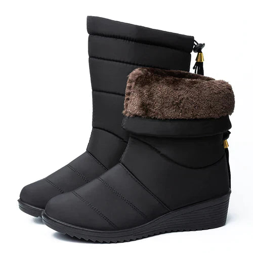 Bota Feminina de Inverno Peluciada Impermeável - Jade