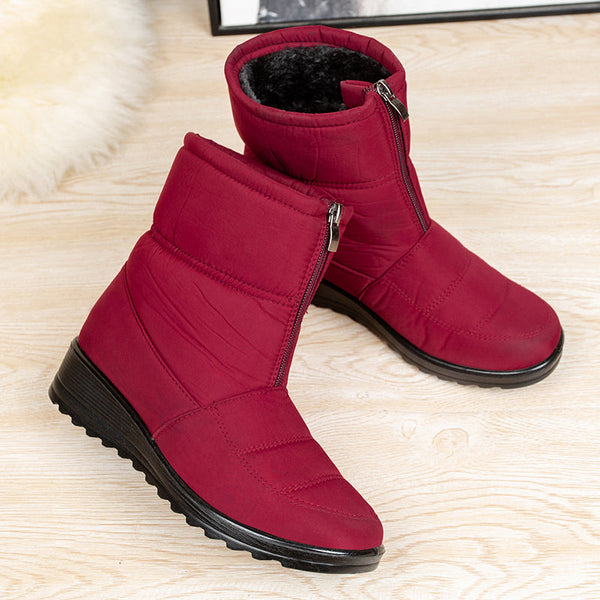 Bota Feminina de Inverno Peluciada Impermeável - Jana