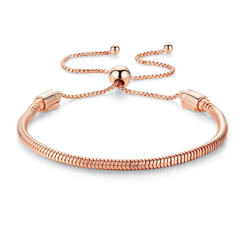 Pulseira Feminina Prata 925 Ajustável