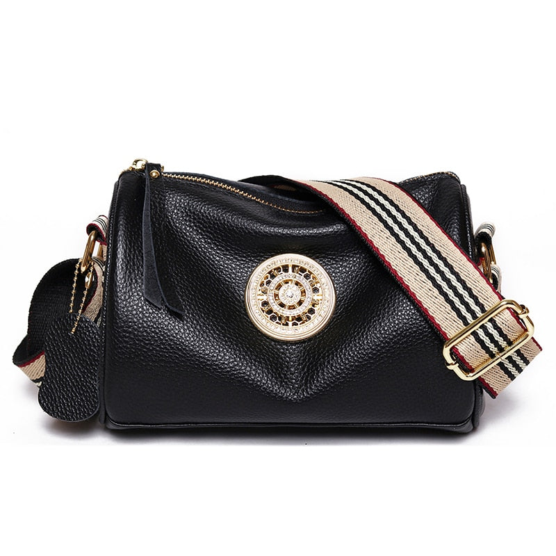 Bolsa de Couro Feminina Bella Fashion - 40% OFF + Frete Grátis