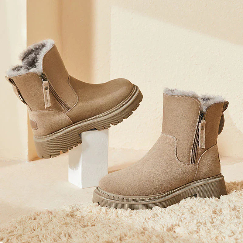 Bota Feminina de Inverno Aveludada Kelly